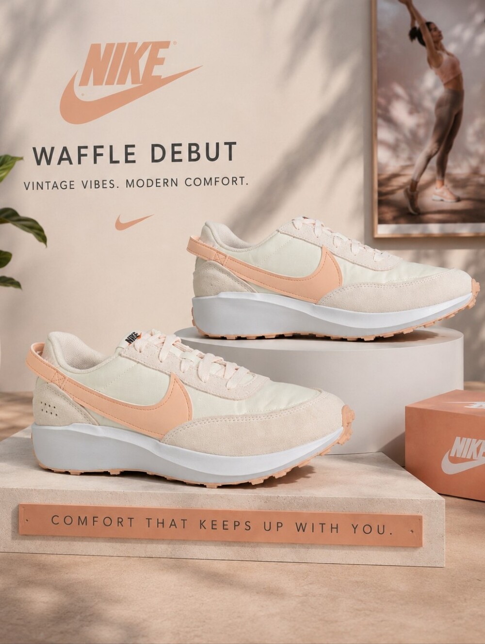 Women's Nike Waffle Debut Sneakers
Size: Women's 10 - Picture 3 of 11